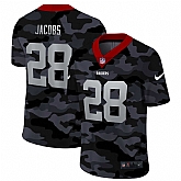 Nike Oakland Raiders 28 Jacobs 2020 2ND Camo Salute to Service Limited Jersey zhua,baseball caps,new era cap wholesale,wholesale hats